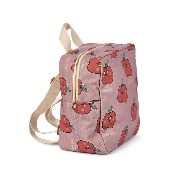 Waterproof Cotton canvas Backpack apple - studioloco