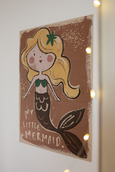 Mermaid Poster Studioloco x Smallable - studioloco