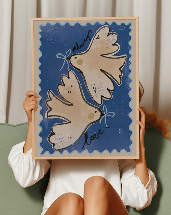 POSTER always love 50X70CM - studioloco