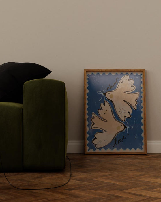 POSTER always love 50X70CM - studioloco