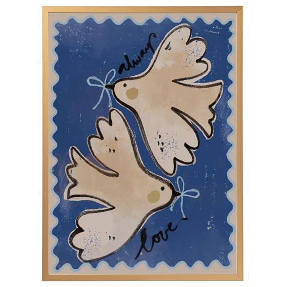 POSTER always love 50X70CM - studioloco