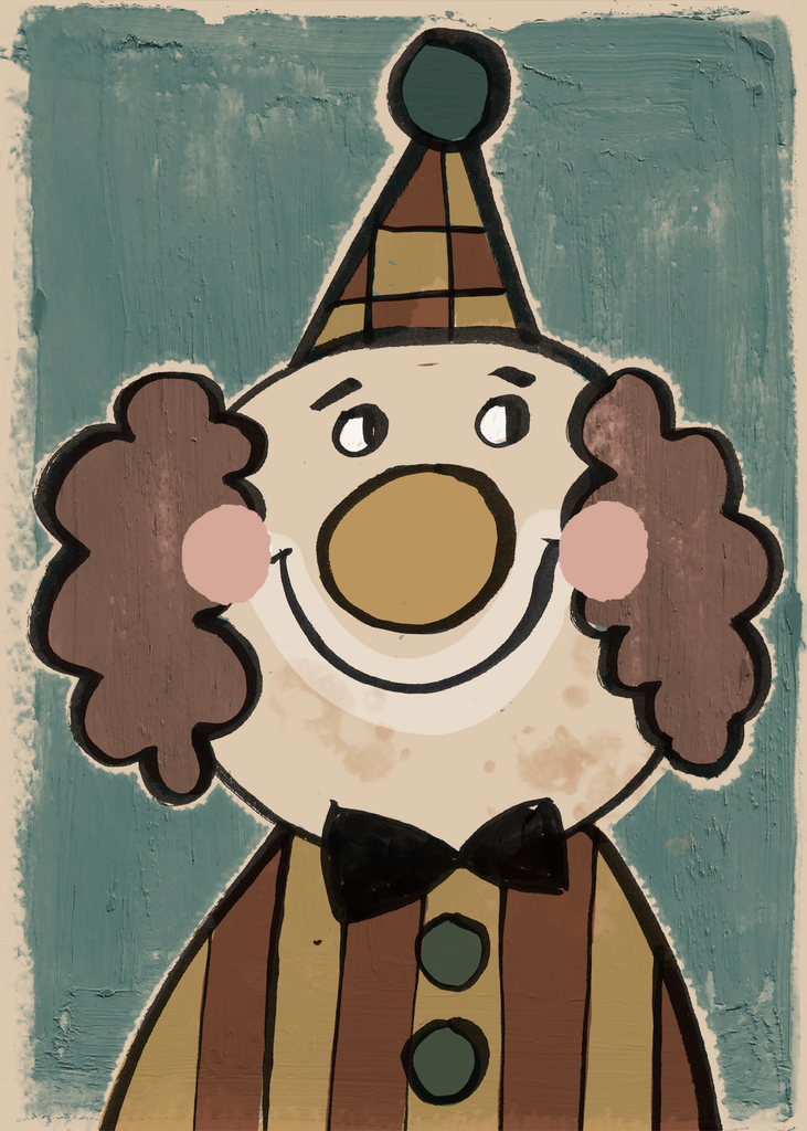 Poster CLOWN 50X70CM