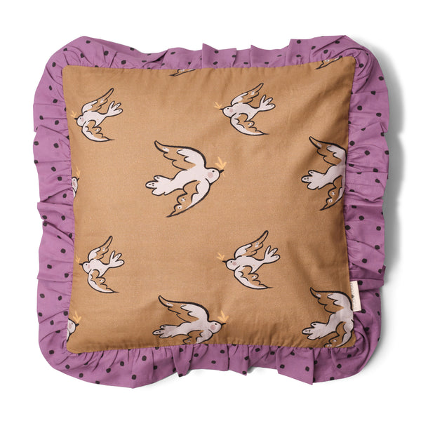 Frilled cushion bird - studioloco