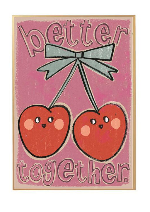 POSTER CHERRIES 50X70CM - studioloco