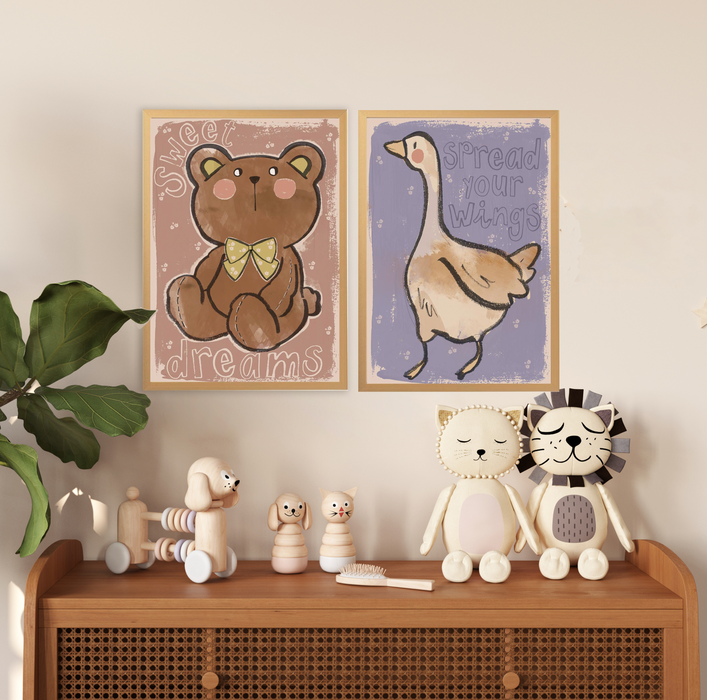 POSTER TEDDY 50X70CM - studioloco