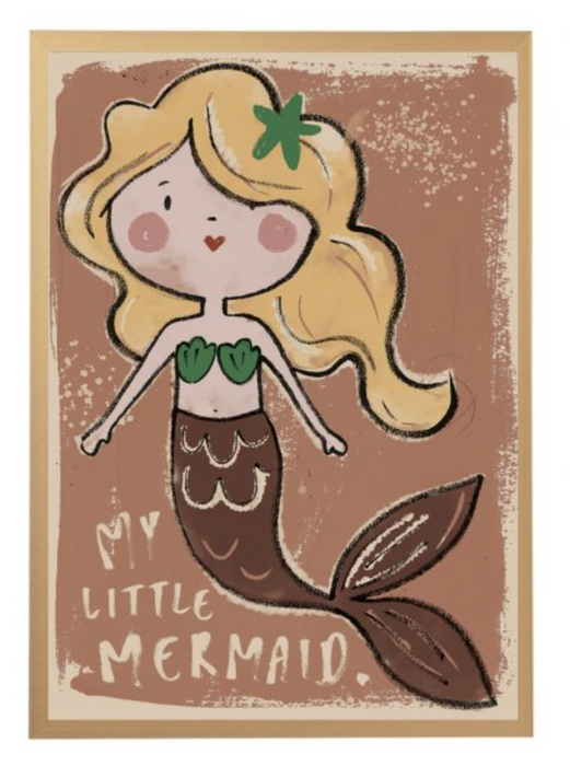 Mermaid Poster Studioloco x Smallable - studioloco