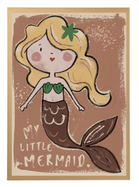Mermaid Poster Studioloco x Smallable
