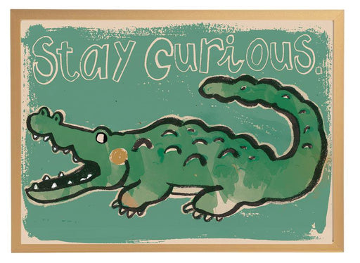 POSTER CROCO 50X70CM - studioloco