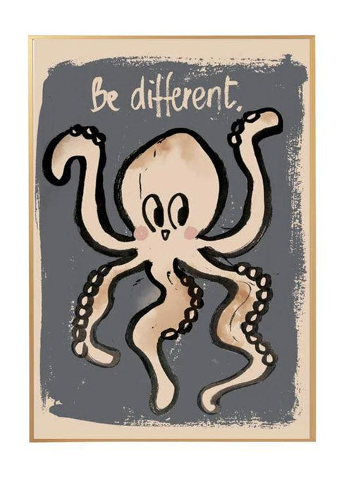 Octo poster 50x70cm - studioloco