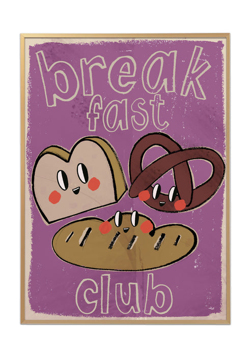 Poster 50x70cm BREAKFAST CLUB