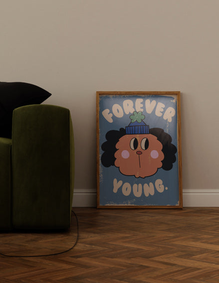 Poster 50x70cm FOREVER YOUNG