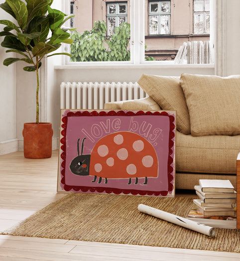 Poster 50x70cm LADYBUG
