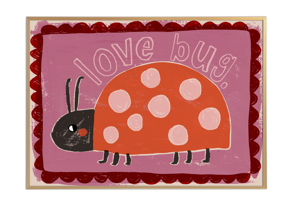 Poster 50x70cm LADYBUG