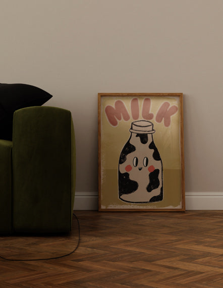 Poster 50x70cm MILK