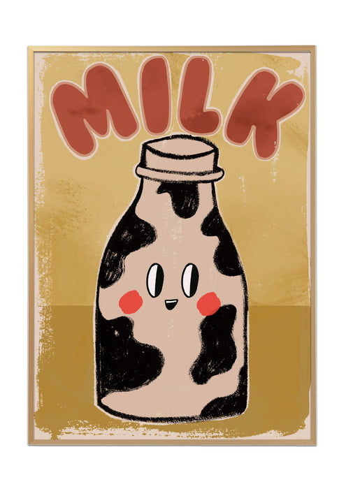 Poster 50x70cm MILK