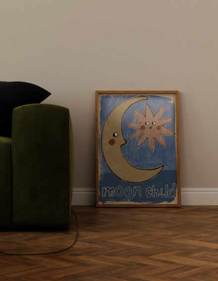 Poster 50x70cm moonchild
