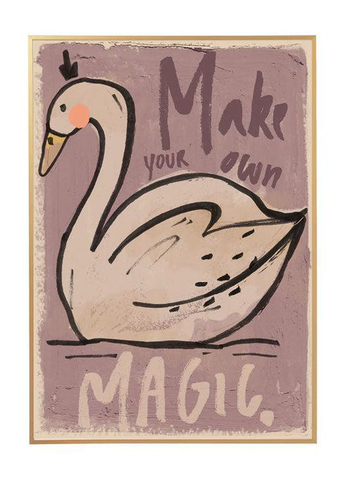 Poster MAGIC SWAN 50X70CM - studioloco