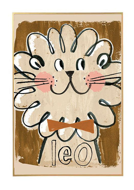 Charity Leo Poster x Smallable/ Studioloco - studioloco