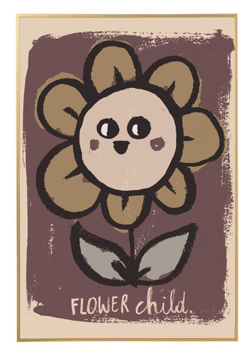 Poster flower child! - studioloco