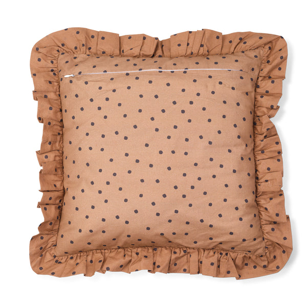 Frilled cushion floral