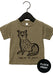 T-SHIRT KHAKI / LEOPARD - studioloco