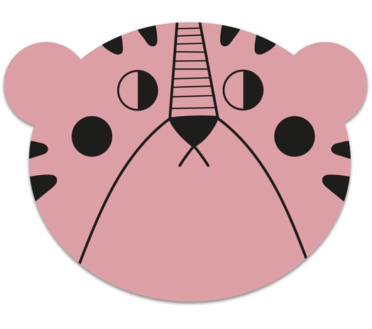 Mrs bear placemat-Pink - studioloco